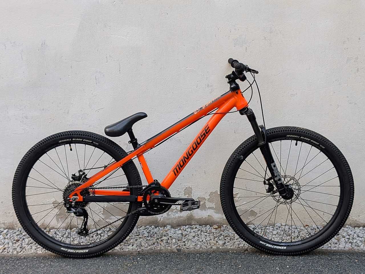 Rower Mongoose Fireball 26 Orange Dirt Street