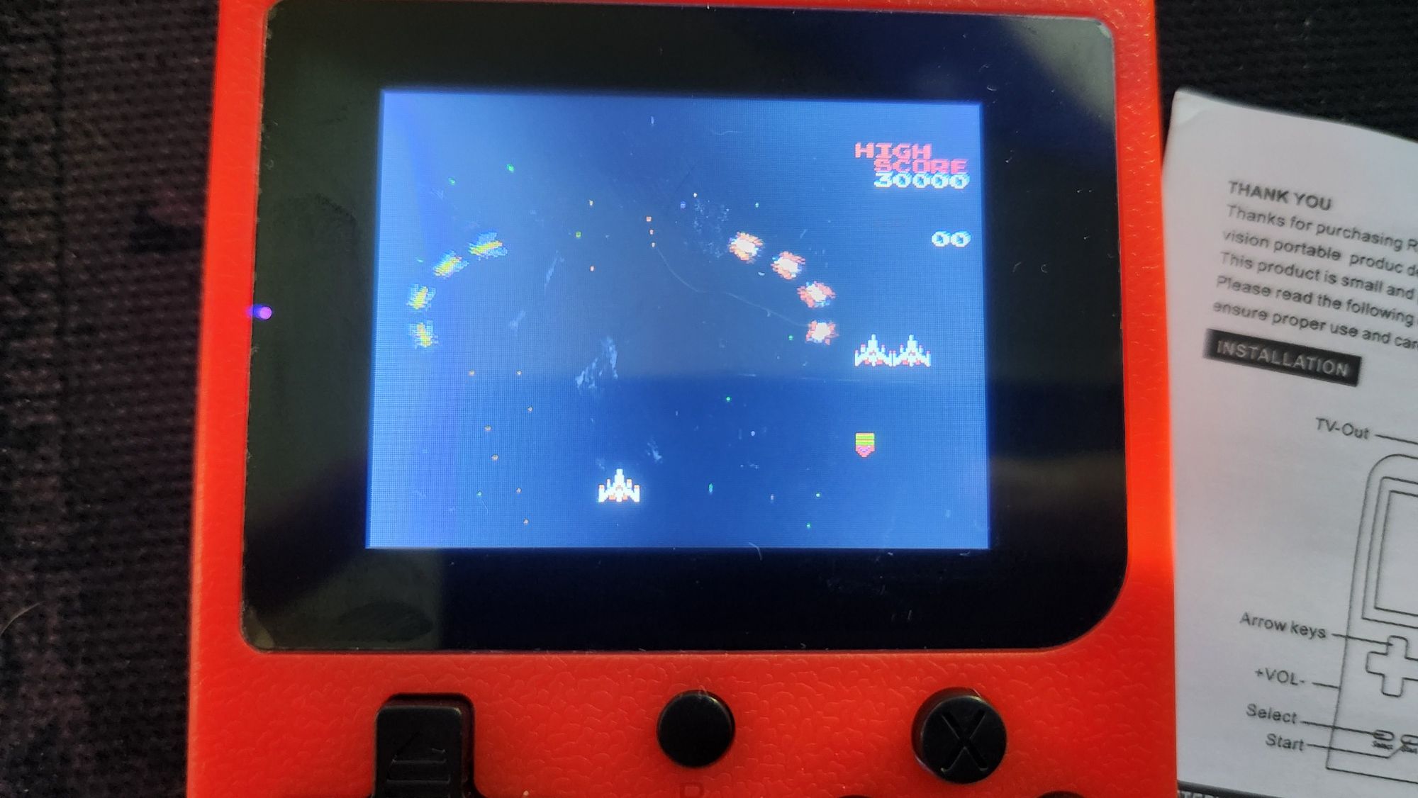Mini Consola Retro Gaming com mais de 400 jogos de Arcade de 8 bits