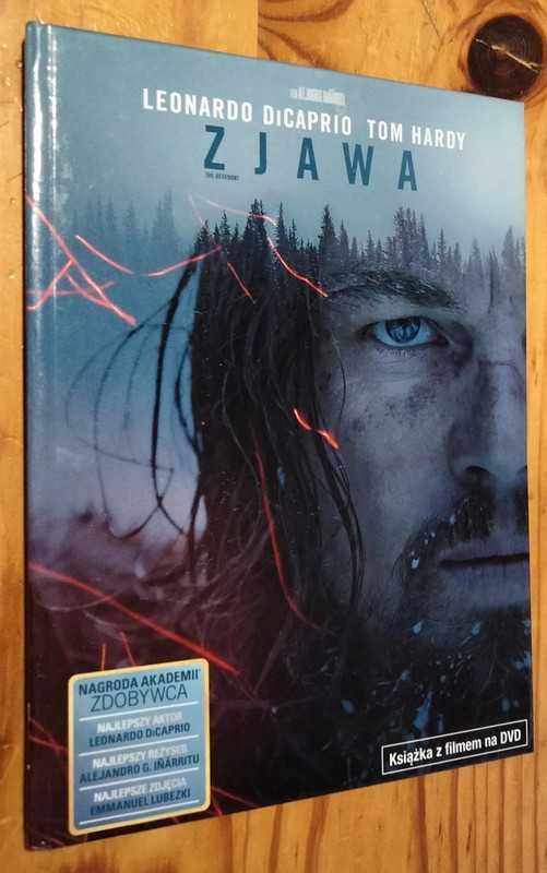 Zjawa - The revenant - książka z filmem DVD