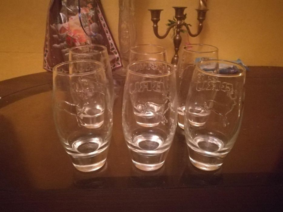 Komplet szklanek z grubym dnem