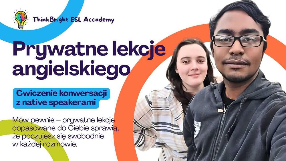 Angielski online z małżeństwem native speakerów z RPA (Kamila & Dylan)