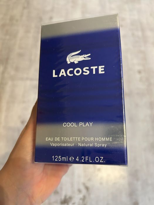Lacoste Cool Play 125ml EDT ZAFOLIOWANE perfumy męskie