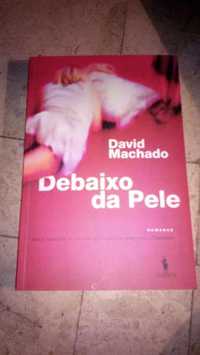 Livro Debaixo da pele, de David Machado NOVO