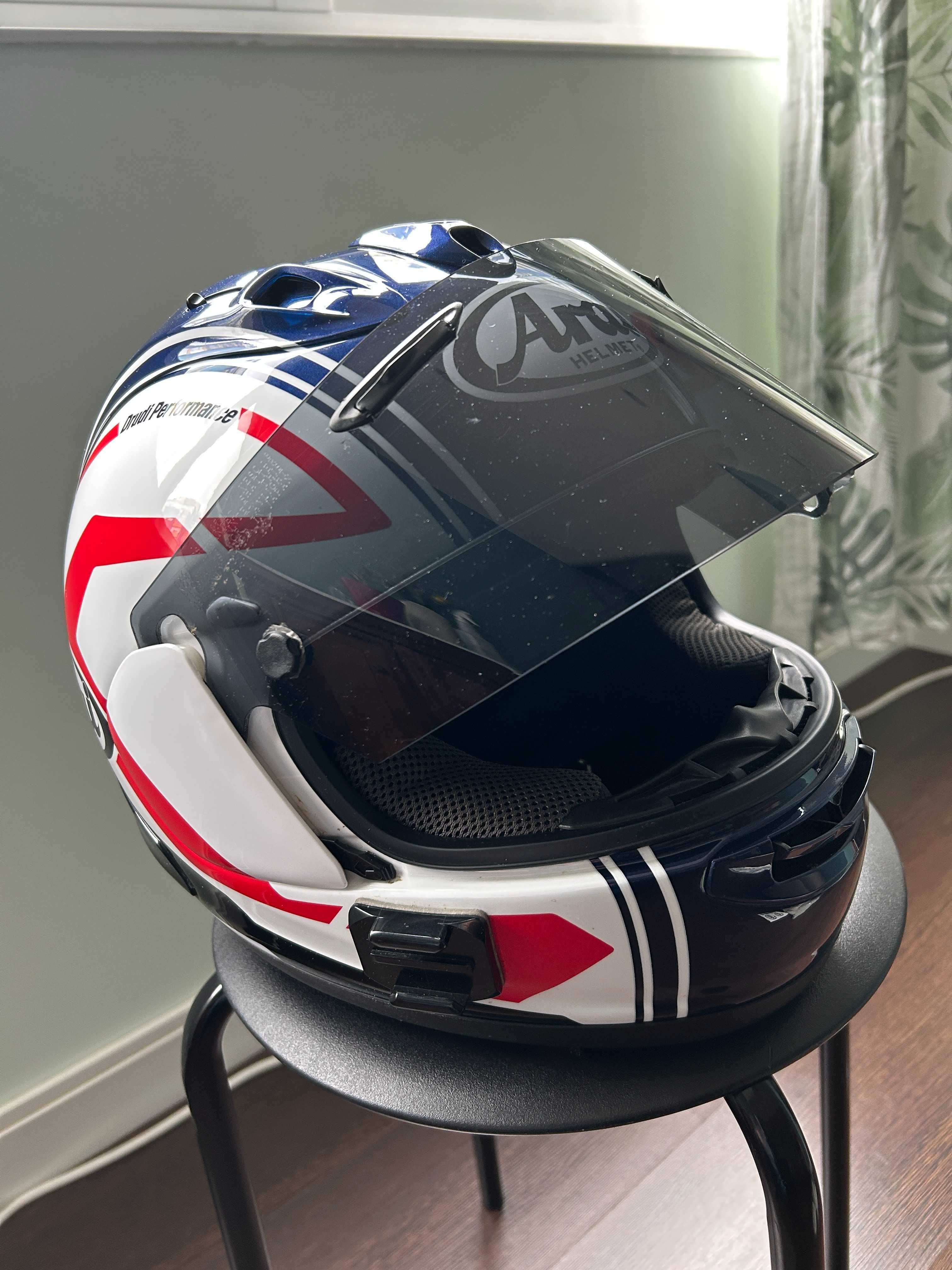 Capacete Arai RX-7V Drudi Performace como novo