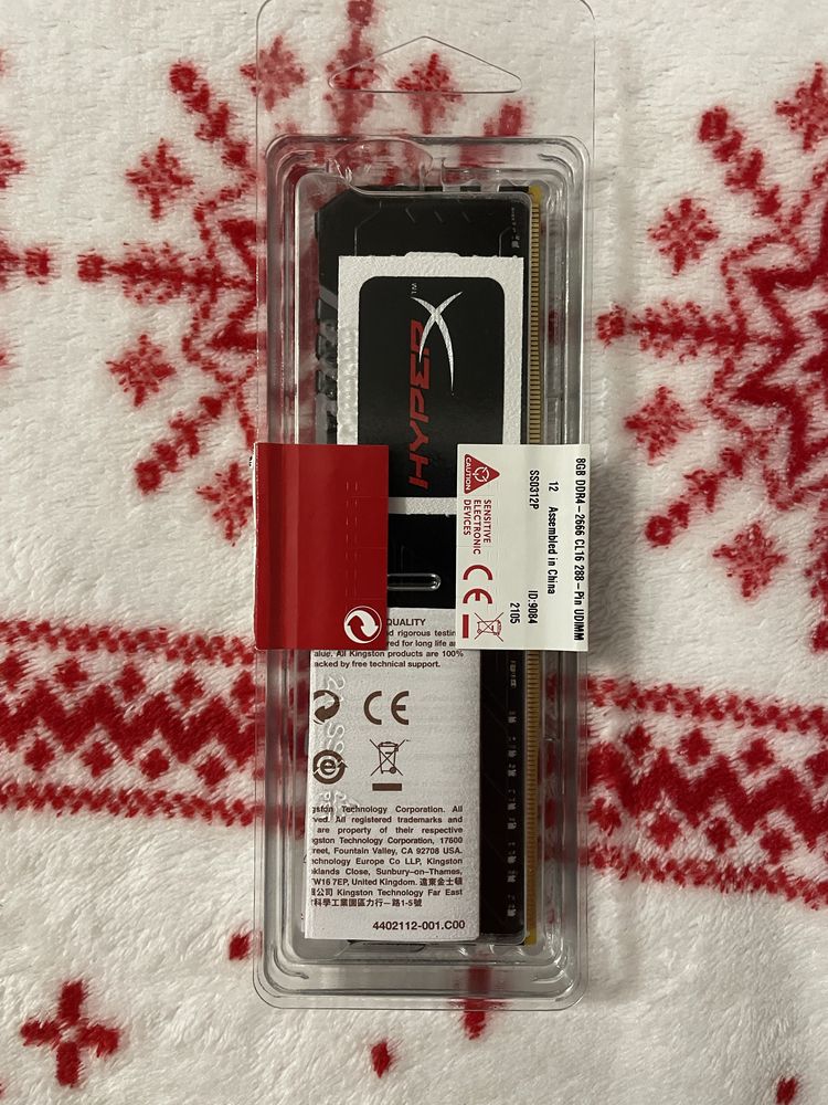 Ram HyberX 8GB RGB 2666Mhz