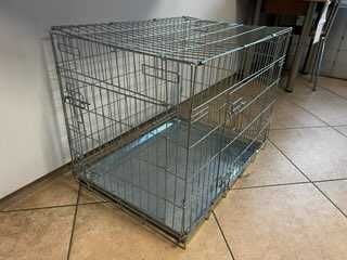 Klatka dla psa druciana przyjazna dla pieska