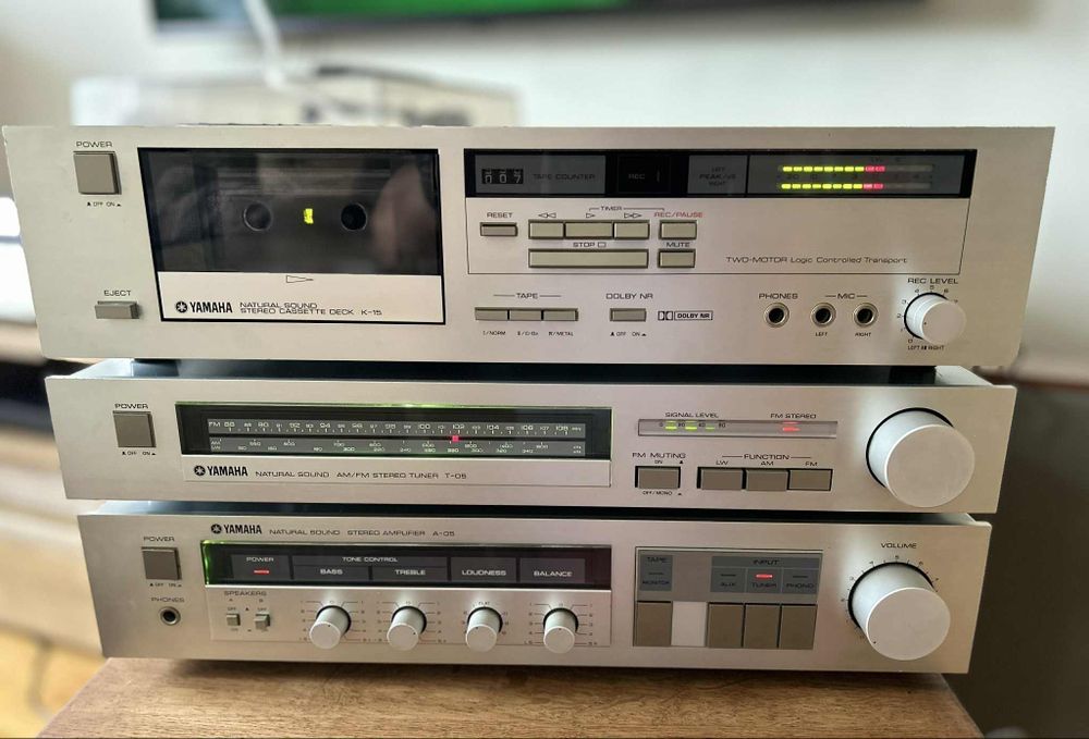 Klasyczny zestaw stereo Yamaha A-05 / T-05 / K-15