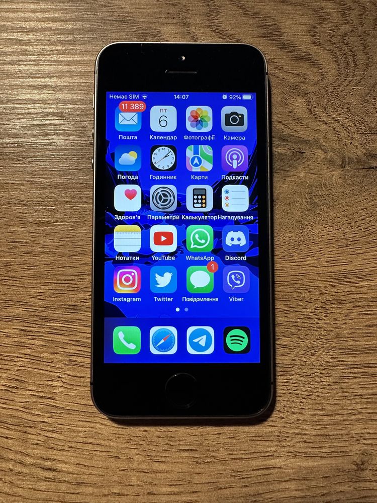 iPhone SE 1 (2016) 32gb Neverlock model 1723