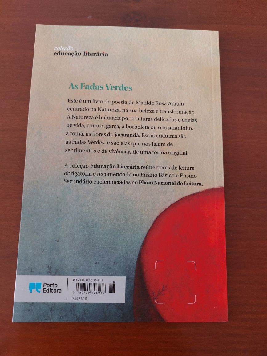 Livro Novo "As Fadas Verdes" de Matilde Rosa Araújo