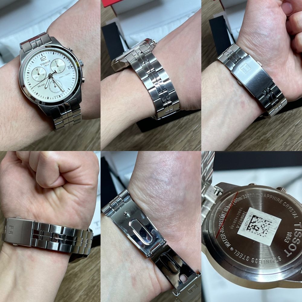 Продам ШВЕЙЦАРСЬКИЙ класичний годинник Tissot PR 100 Chronograph