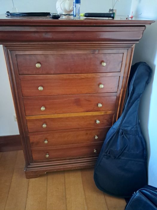 Quarto solteiro madeira maciça Cerejeira