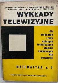 Wykłady telewizyjne dla studentów - matematyka