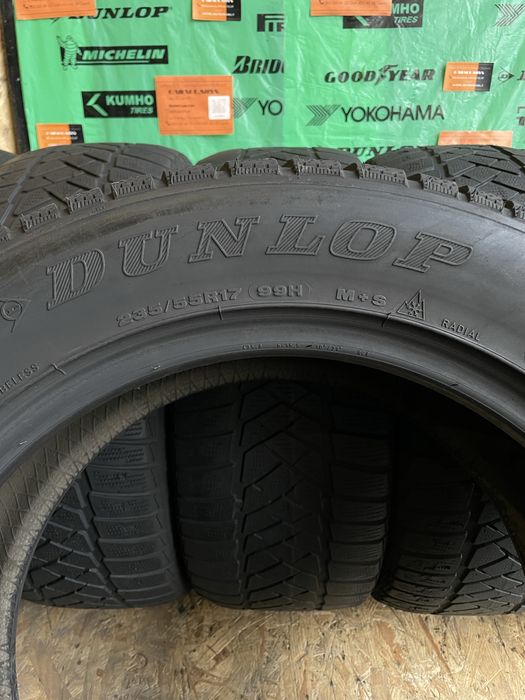 235/55 R17 Dunlop SP Winter Sport Резина б/у зима склад