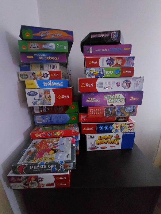 Puzzle/gry Trefl i inne