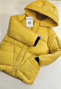 Mayoral nowa kurtka zimowa 122 żółta