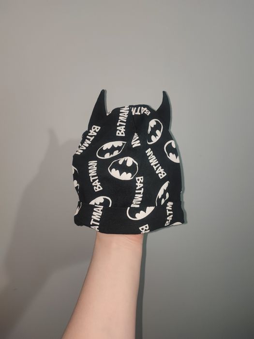 Czapka przejściowa dla chłopca Batman 48/50