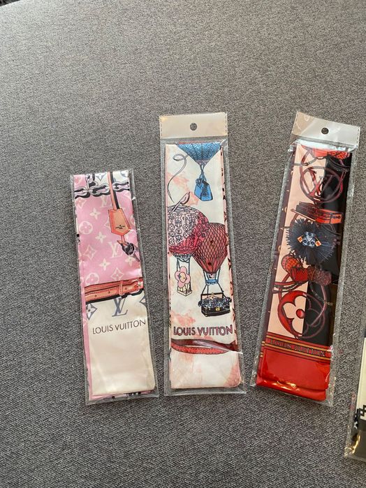 Apaszka LV Louis Vuitton Monogram chusta bandeau prezent