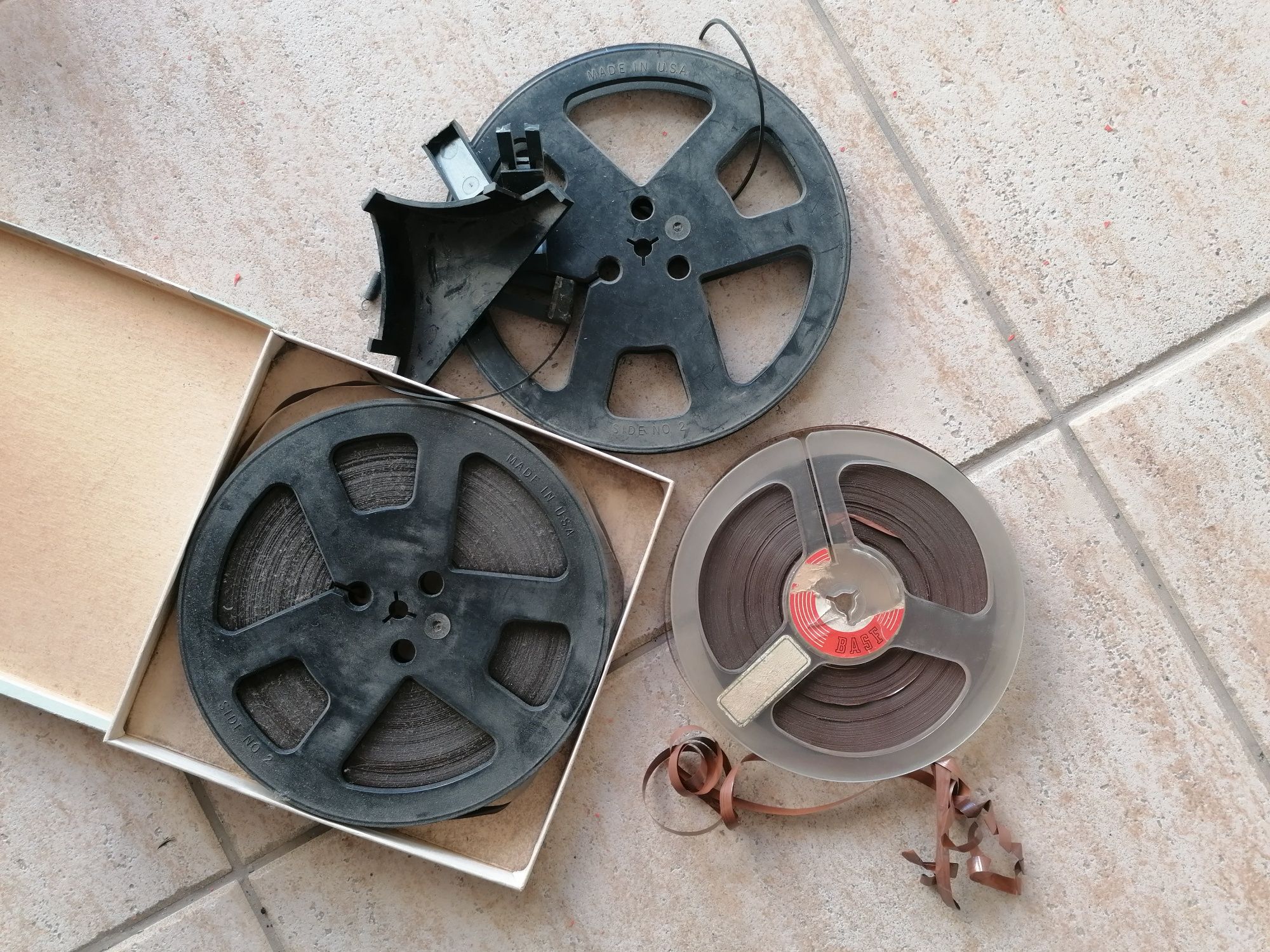 Recording tapes (fitas de video)