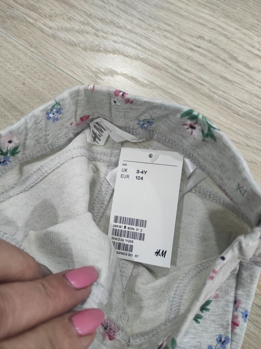 Лосіни легінси штани h&m 3-4 104