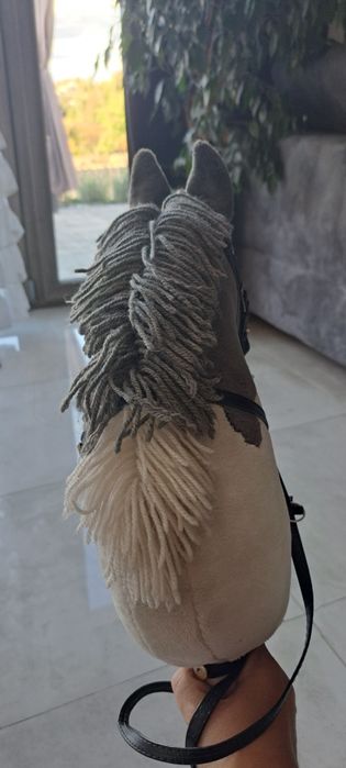 Hobby horse szaro- biały