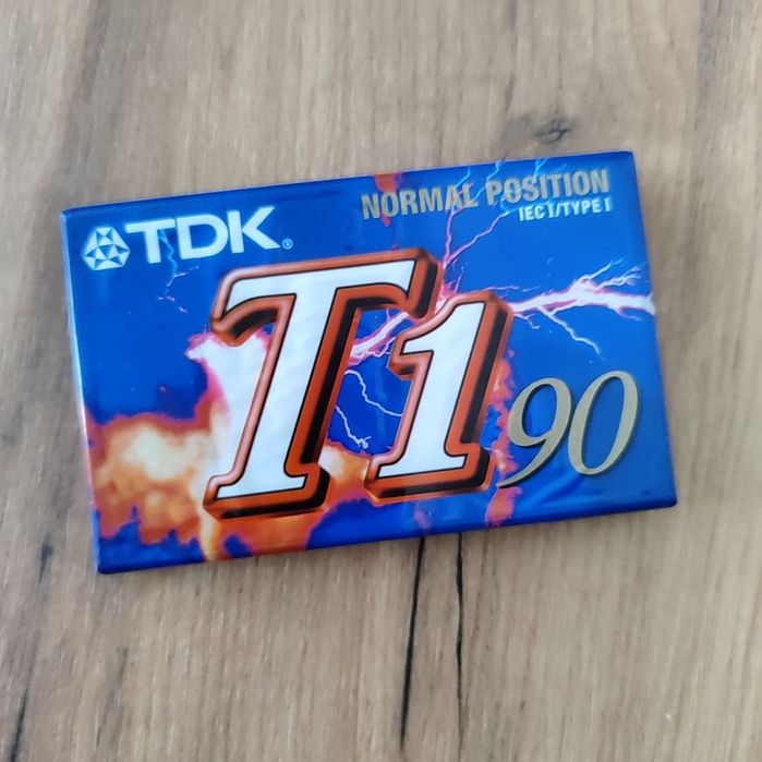 Аудіокасета TDK T1-90 нова