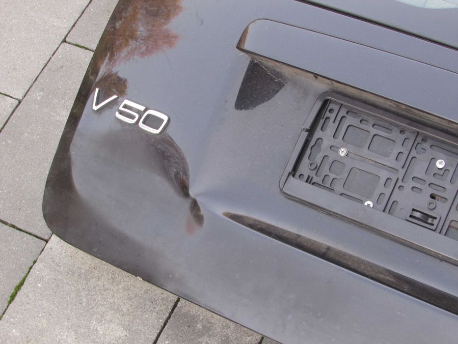 volvo v50 04-08 kombi klapa tyl szyba zderzak tylni