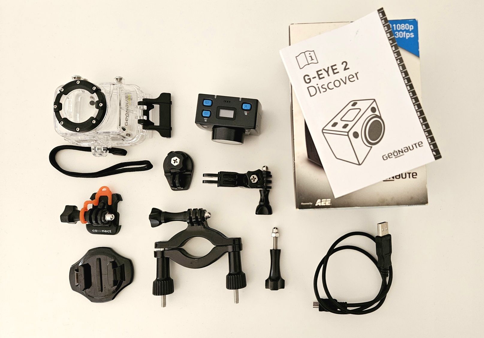 Câmara desportiva Geonaute G-EYE 2 Discover