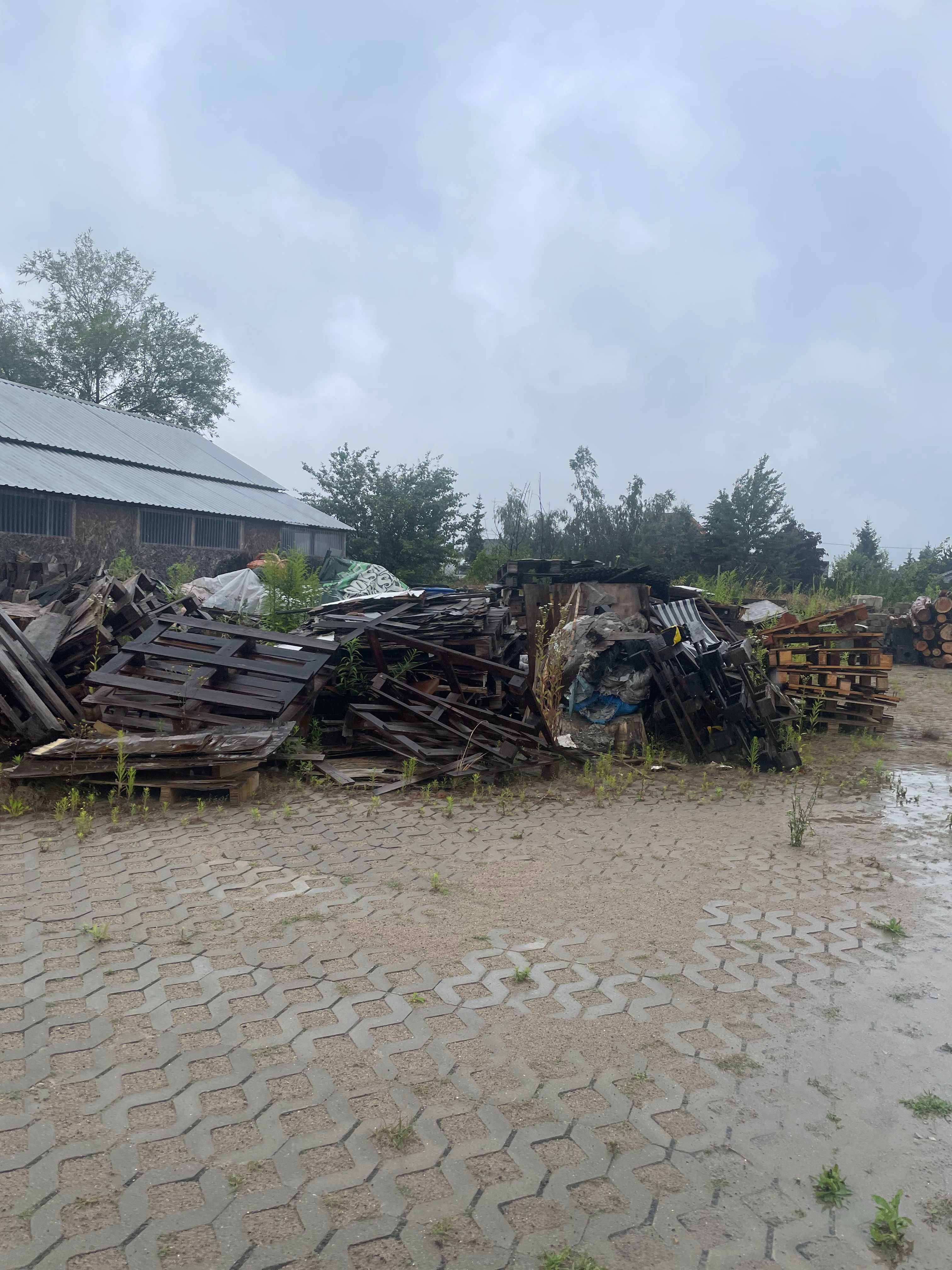 Używane palety i inne drewno oddam za darmo