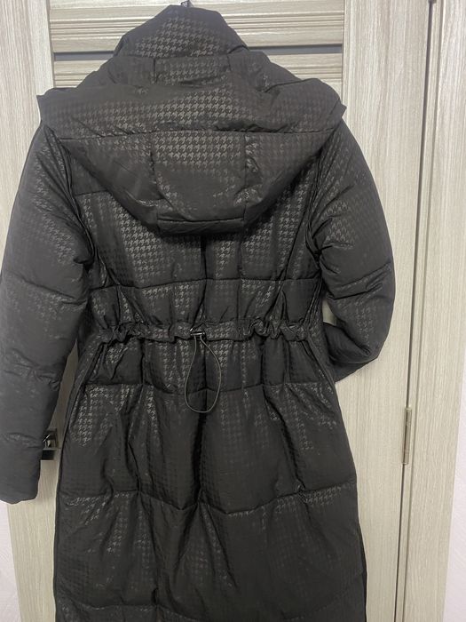Новий классный пуховик-пальто