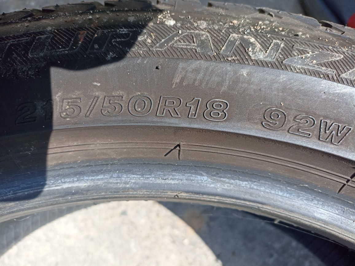 Opony letnie 215 50 .18 215/50/18 92W Bridgestone 4 tydz 2018r 7.6-7mm