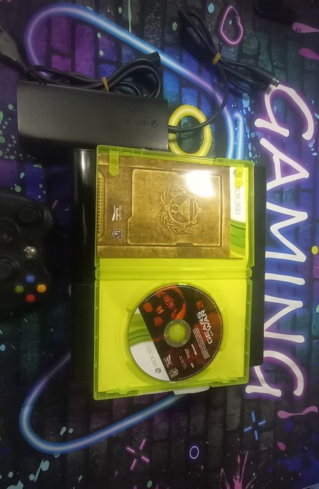 Xbox 360e 500 gb ліцензія+ диск з грою.