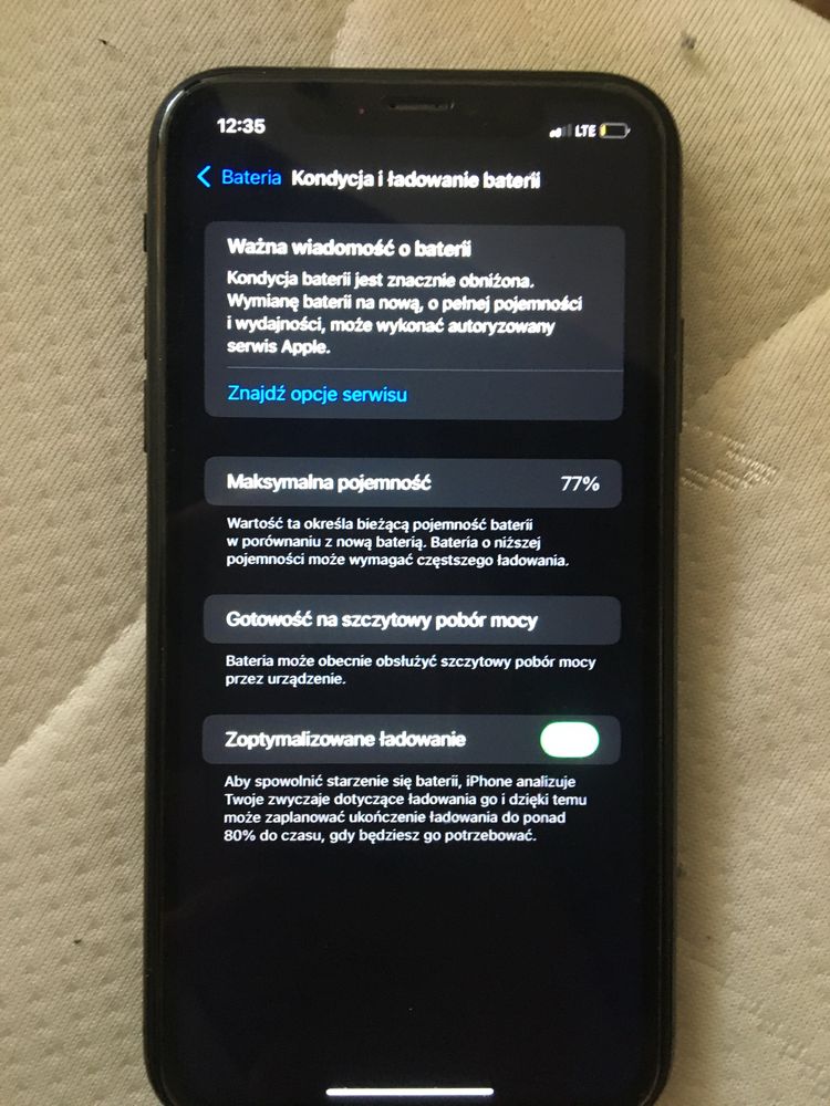 IPhone XR black 77%