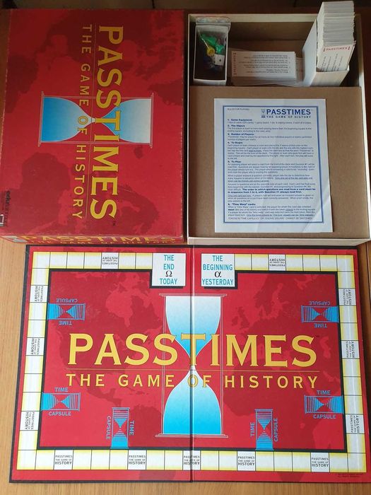 Passtimes Boardgame • Edutainment Group • 1992