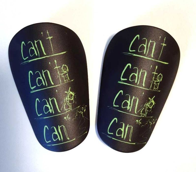 Футбольні щитки Can`t - Can, щитки міні, щитки як у Мудрика Can (S)