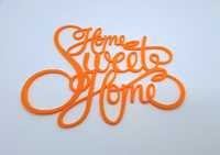 Napis 'Home Sweet Home', dekoracja