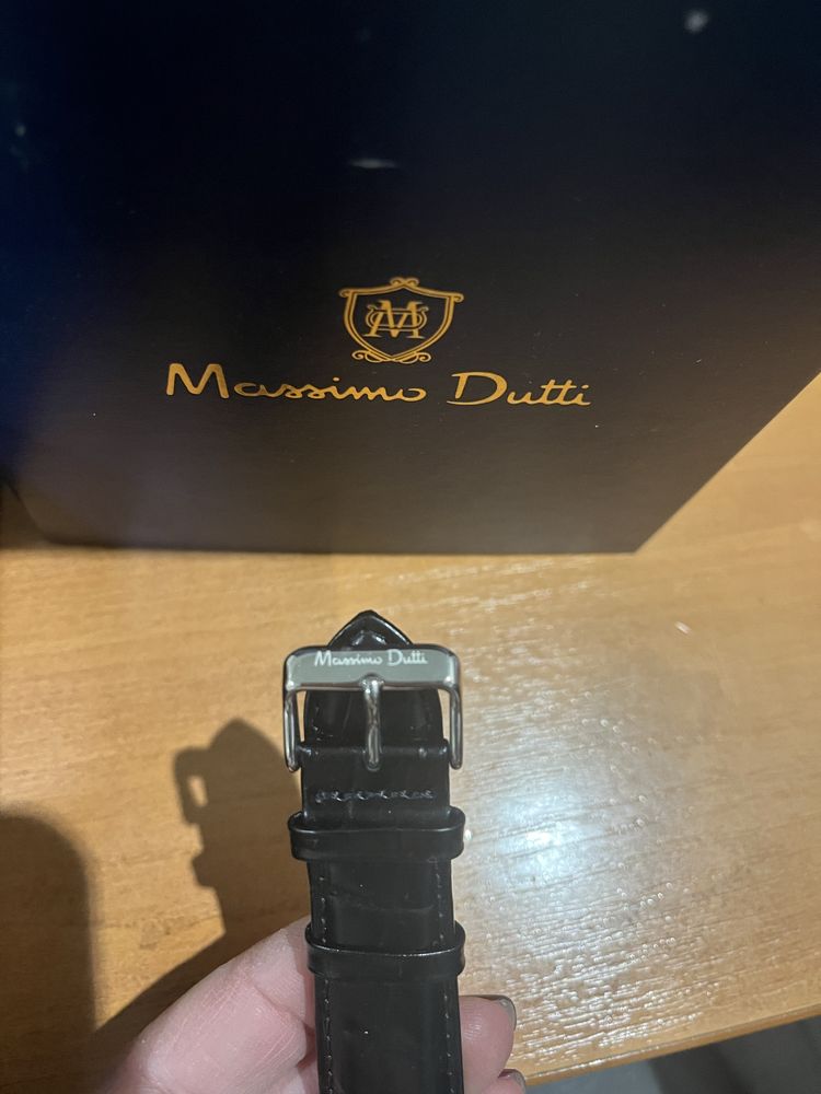 Шкіряний ремінець для годинника Massimo Dutti