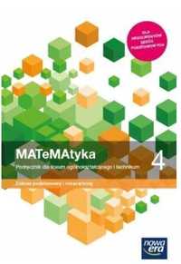 Podręcznik: Matematyka 4 Podręcznik ZPiR Nowa Era 2022