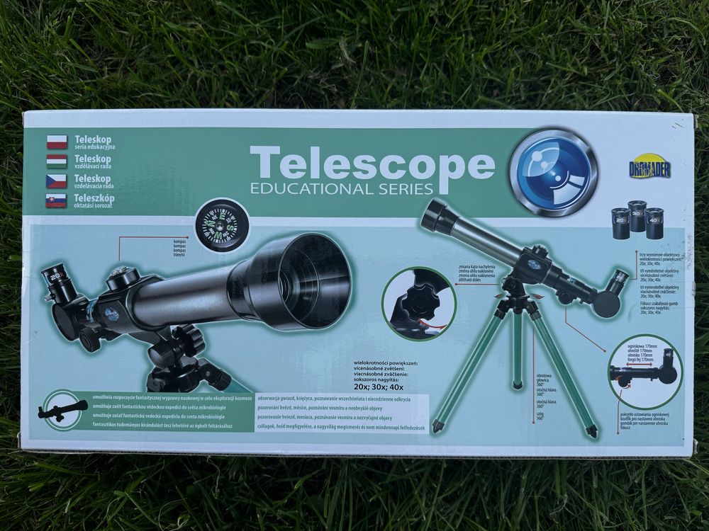 Teleskop na statywie Dromader
