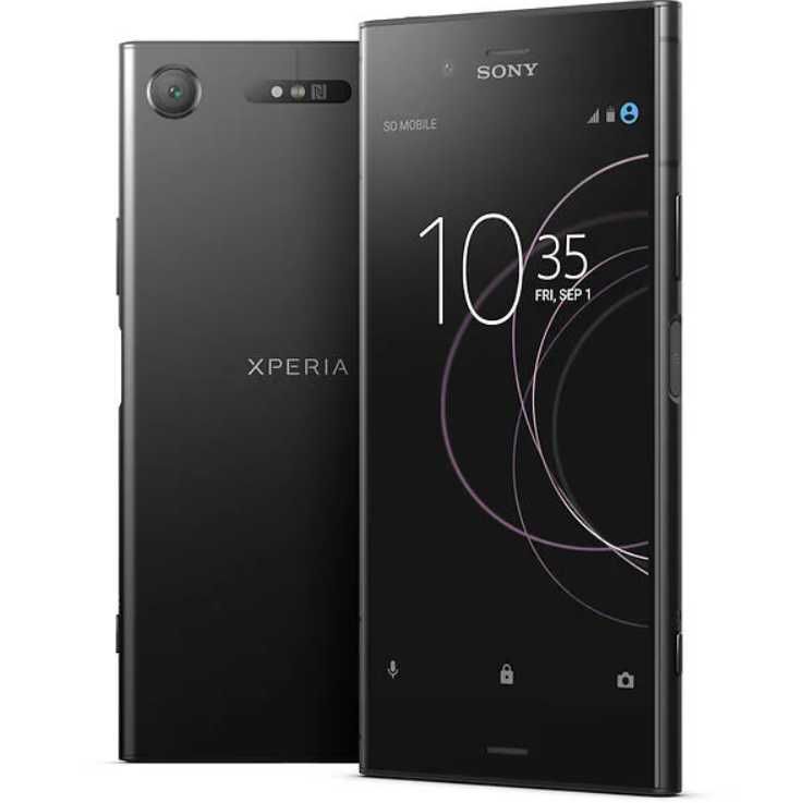 Смартфон Sony Xperia XZ1 4/64Gb Black G8341 IPS 5.2" 8 ядер 19/13мп