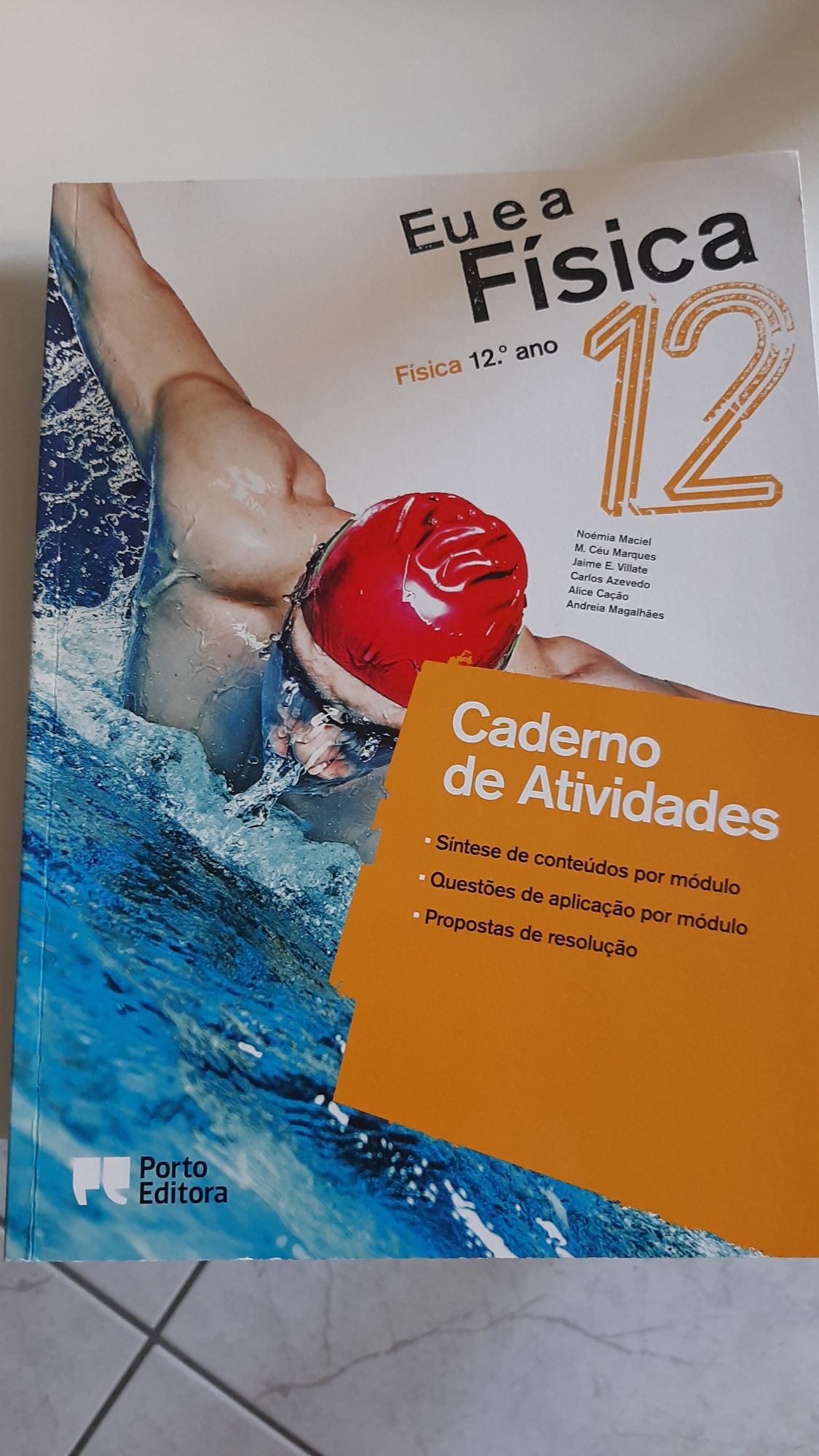 Caderno de Atividades e Caderno de Laboratório Física 12 ano