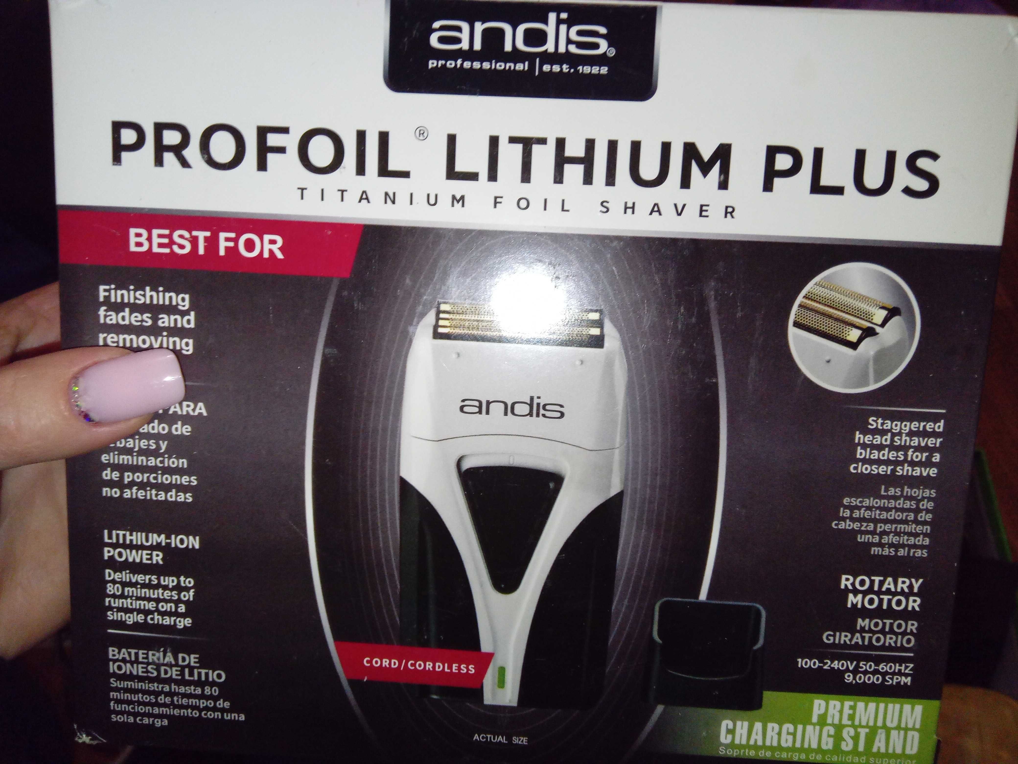 ШЕЙВЕР Andis ProFoil Lithium Plus Titanium Foil Shaver