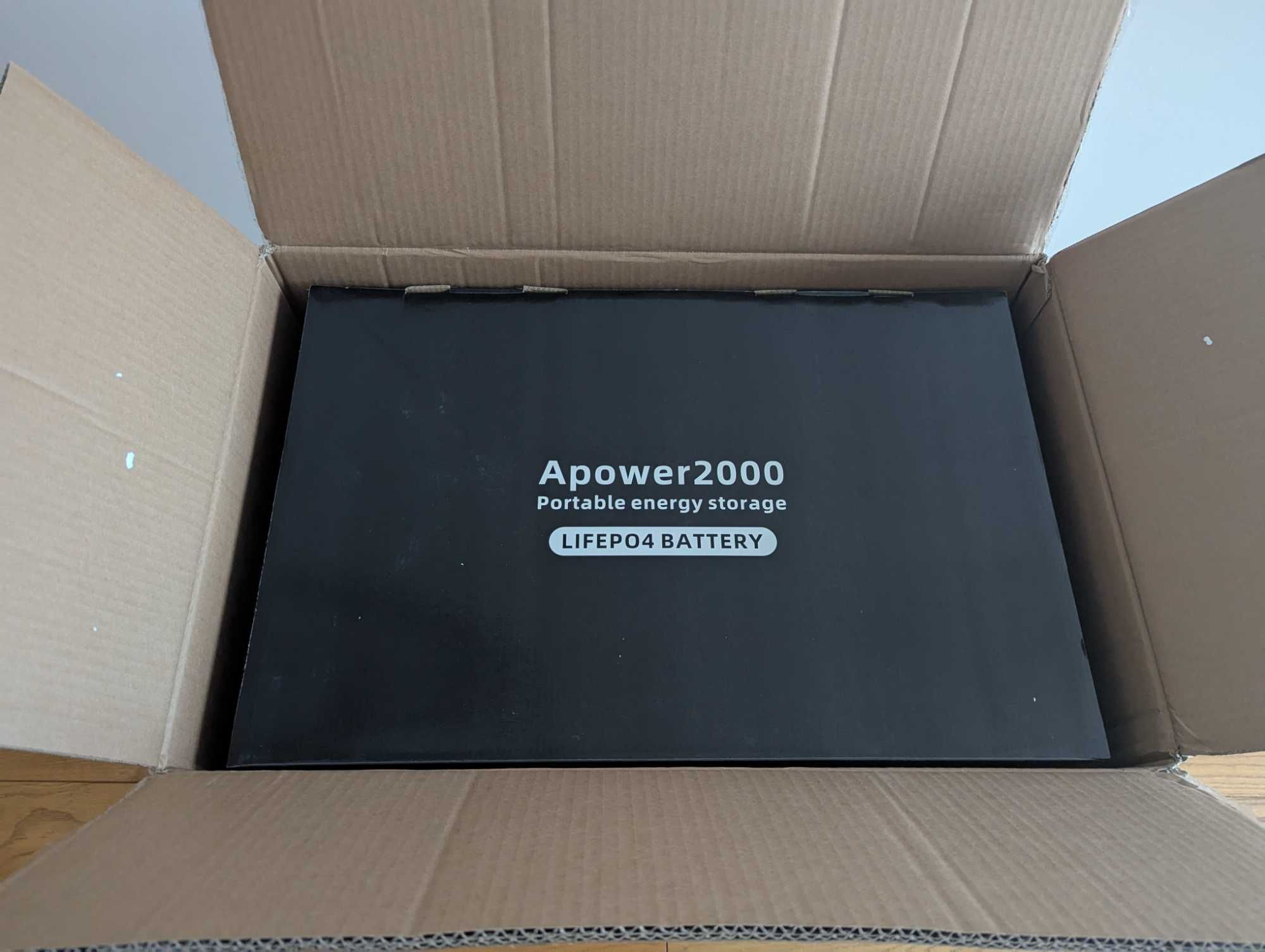 Зарядна станція AP2000, APower 2000, 2048Wh, 2600W, LiFePO4, DELTA MAX