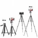 STATYW NA APARAT telefon stojak tripod 103cm uchwyt do zdjęć z pilotem