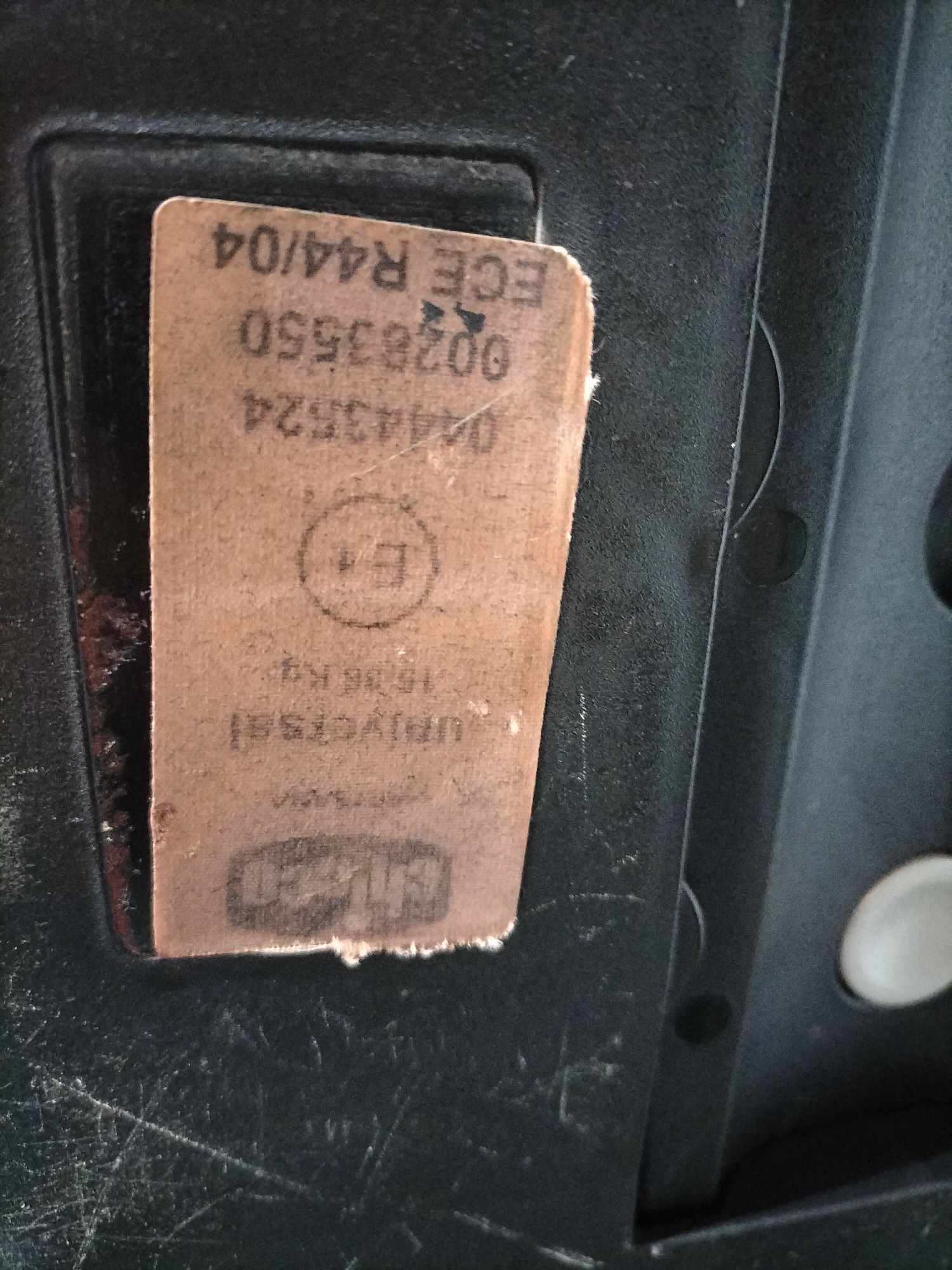 Cadeira Auto marca Chicco