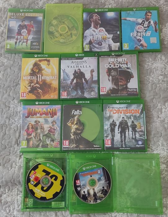 Gry na Xbox One Mortal kombat, Call of duty, FIFA itp.