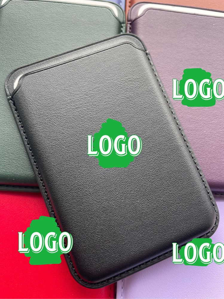 Кошелек Leather Wallet кардхолдер чехол with MagSafe