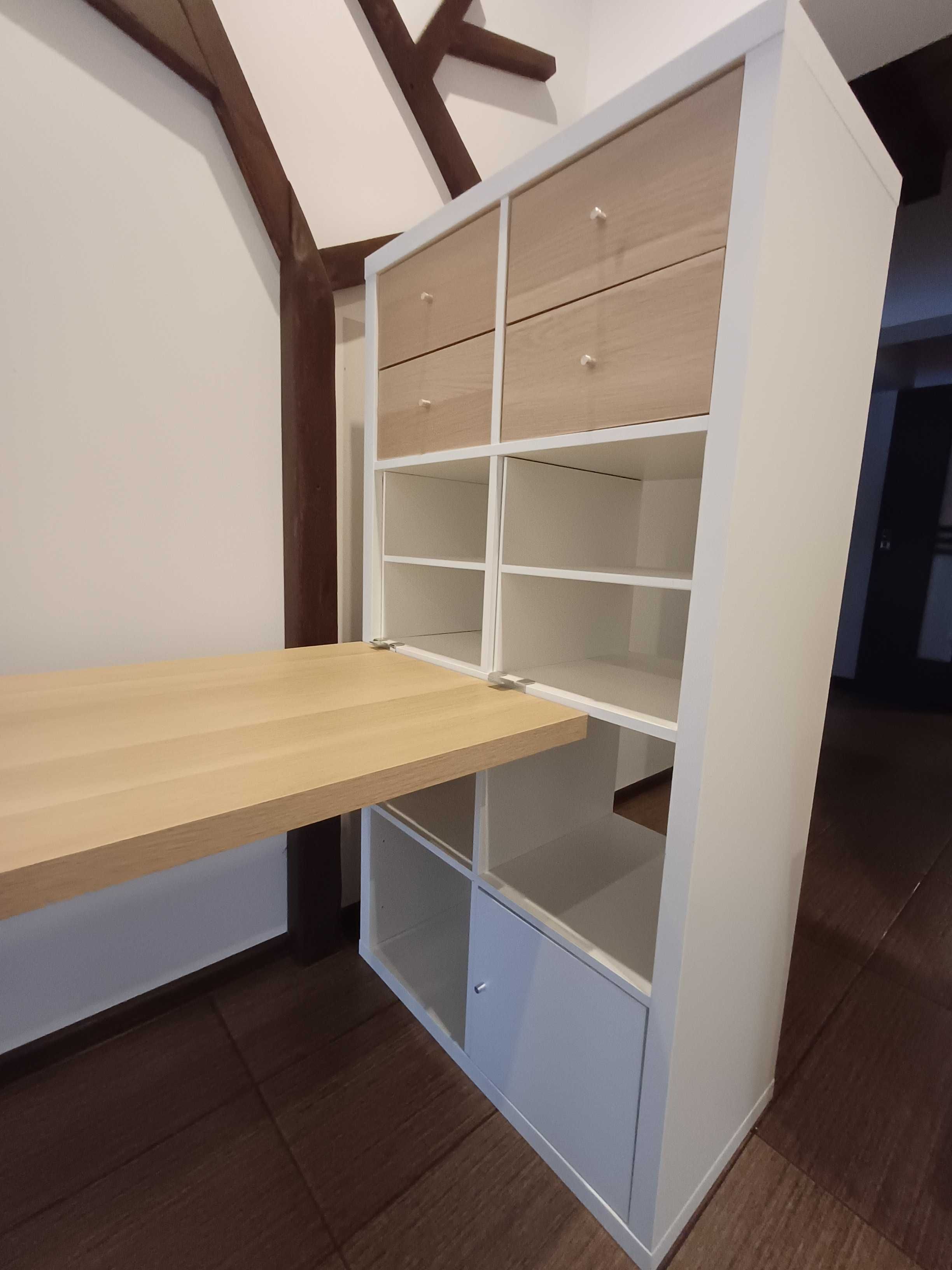 IKEA Biurko Regał KALLAX LAGKAPTEN organizer biuro