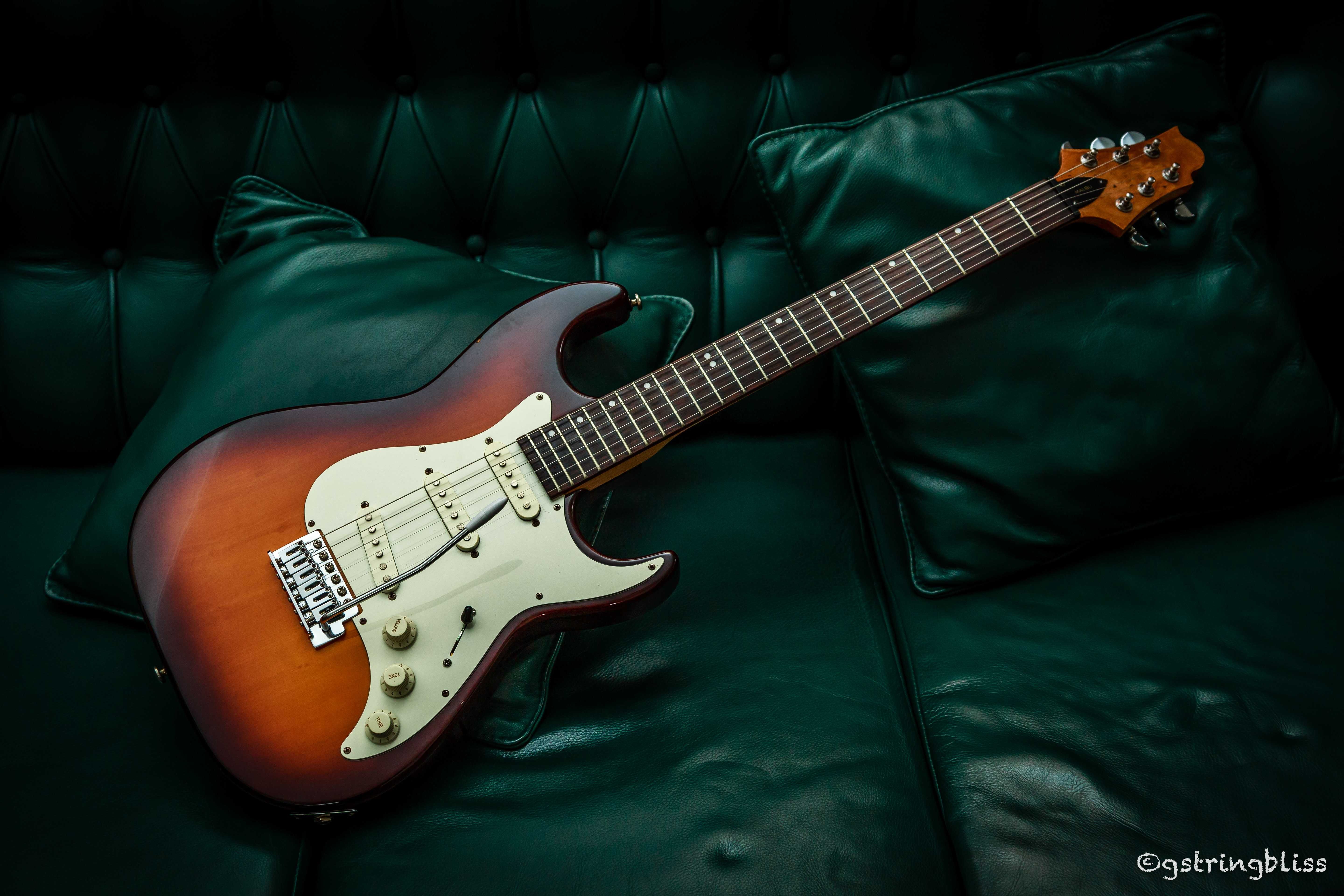 Guitarra electrica Modded Greg Bennett Malibu Signature Series MB1