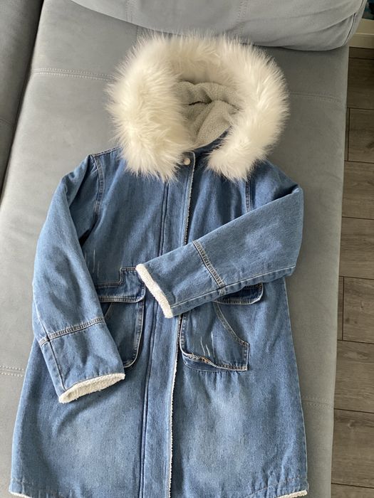 Куртка джинсова з утепленням