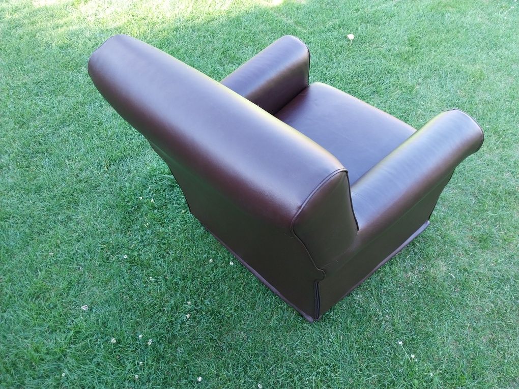 Fotel Ikea Grönlid brązowy fotele